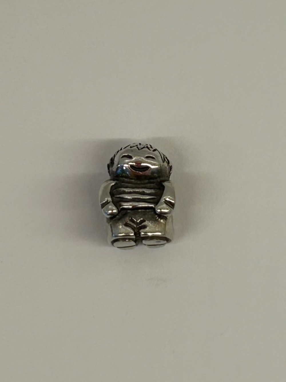 Authentic Retired Sterling Silver Pandora Little Boy Charm Bead